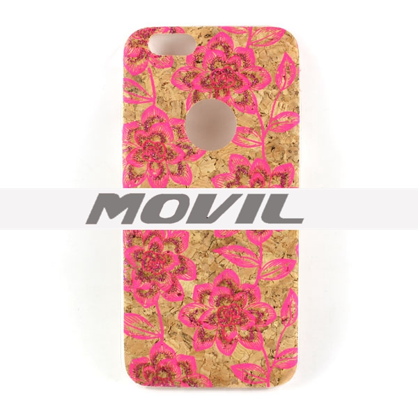 NP-2383 TPU Ultra delgada protectora caso de flores en temporadas para Apple iPhone 6-10